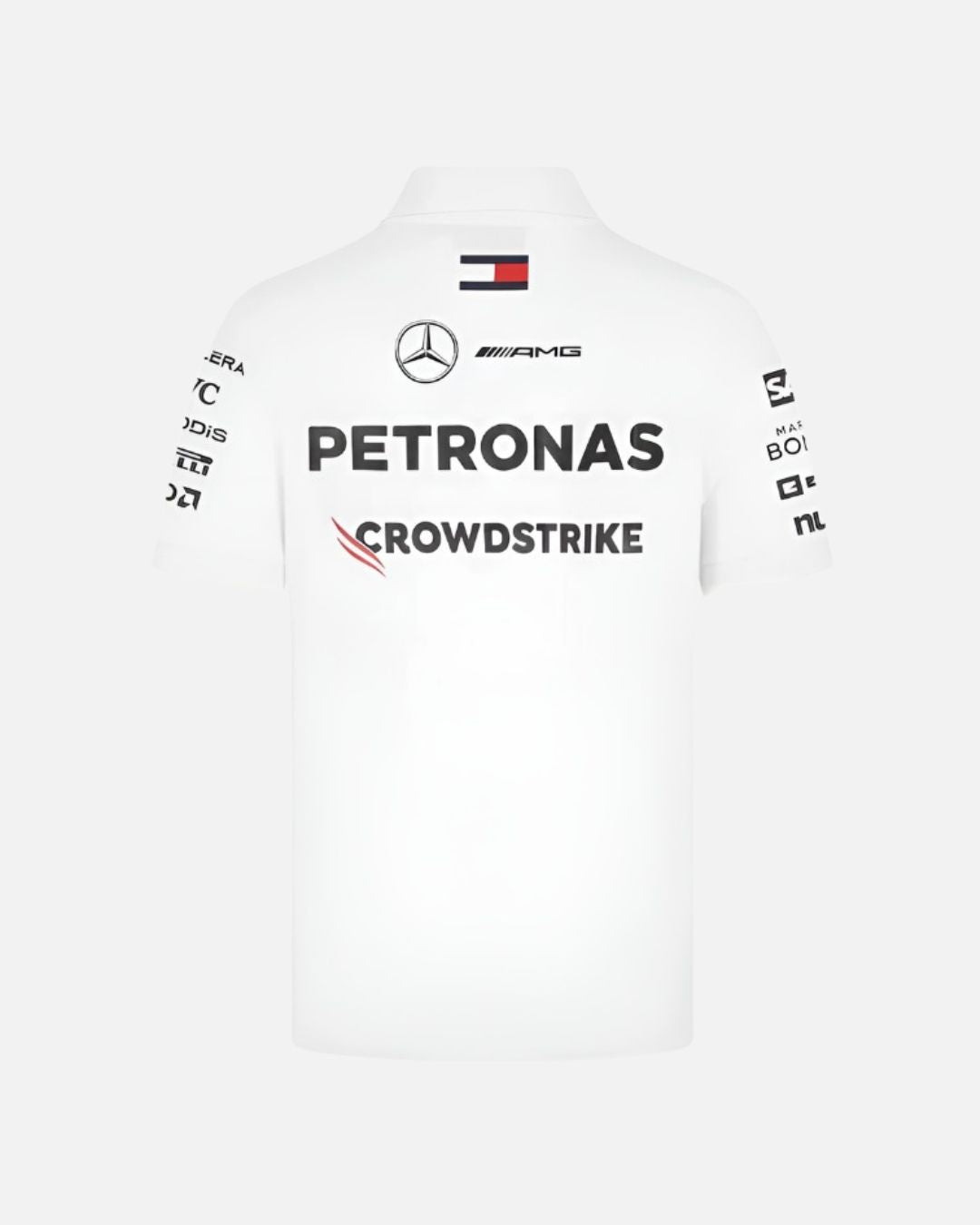 Petronas White Polo T-Shirt Unisex Motorsport Edition – Formova